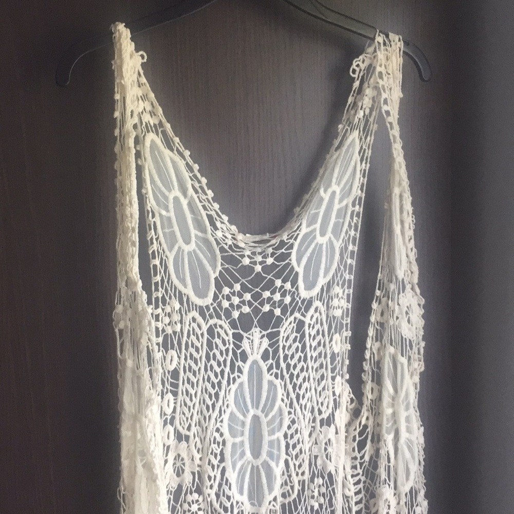 Crochet Duster Kimono Thing